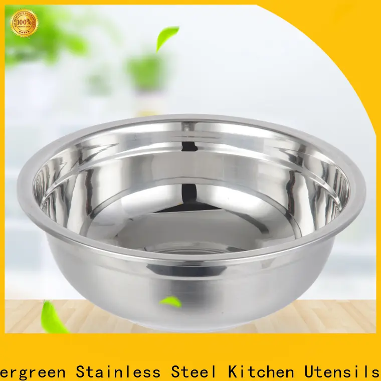 Evergreen best stainless steel dinnerware for business for kitchen 1