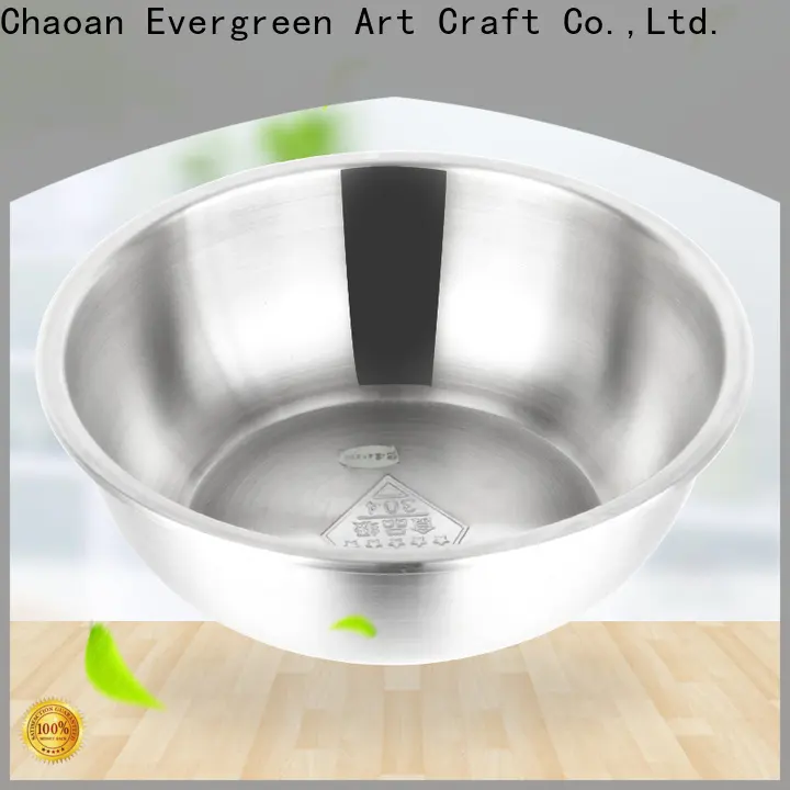Evergreen stainless steel basin for sale company for cooking 1