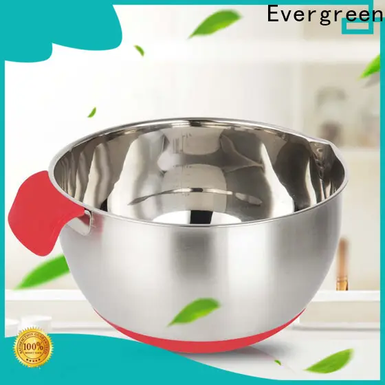 Evergreen New stainless steel salad bowl company for cooking 1