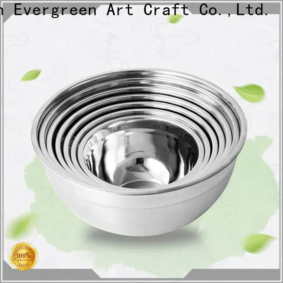 Evergreen Latest stainless mixing bowls factory for storage 1