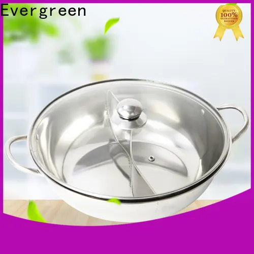 Evergreen stainless steel stock pot lids company for kitchen 1