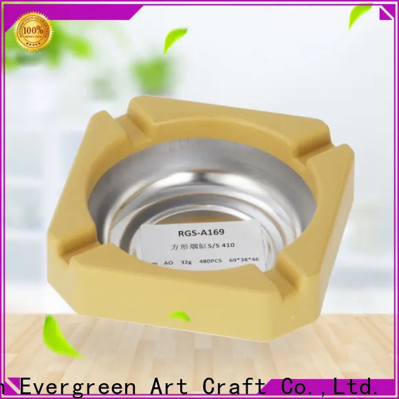 Evergreen Best steel ashtray Supply for cooking 1