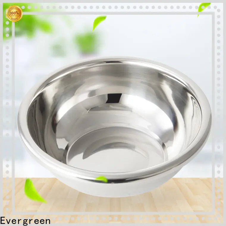 Evergreen stainless steel dish set for business for kitchen 1
