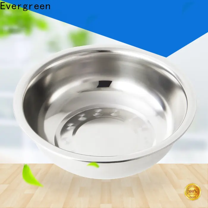 Evergreen best stainless steel dinnerware manufacturers for kitchen 1