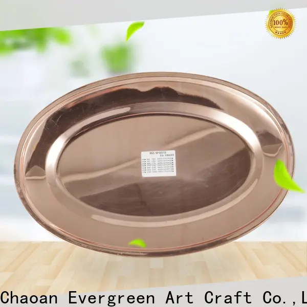 Custom stainless steel dining plates for business for kitchen 1