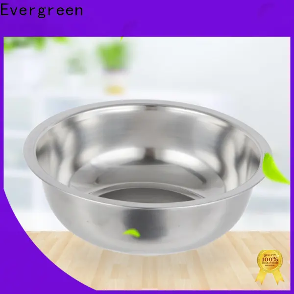 Evergreen stainless steel basins manufacturers for cooking 1