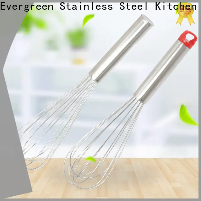 Evergreen stainless steel balloon whisk Suppliers for kitchen 1