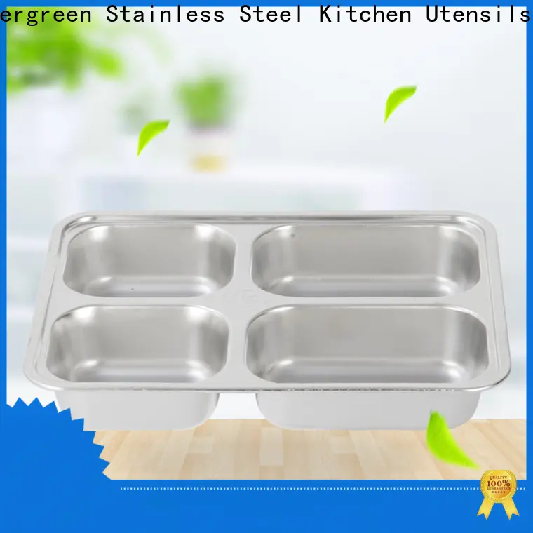 Evergreen stainless steel dish set manufacturers for kitchen1 1