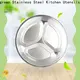 Evergreen stainless steel dishes plates manufacturers for kitchen 1