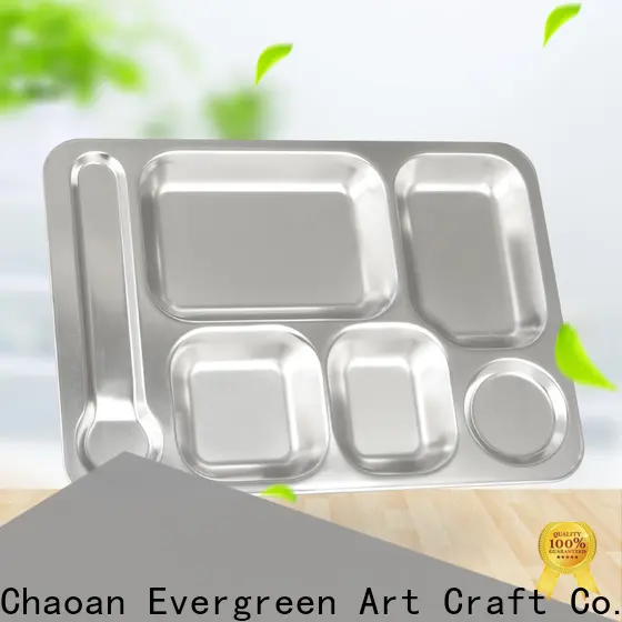 Evergreen stainless steel dinnerware manufacturers for kitchen 1