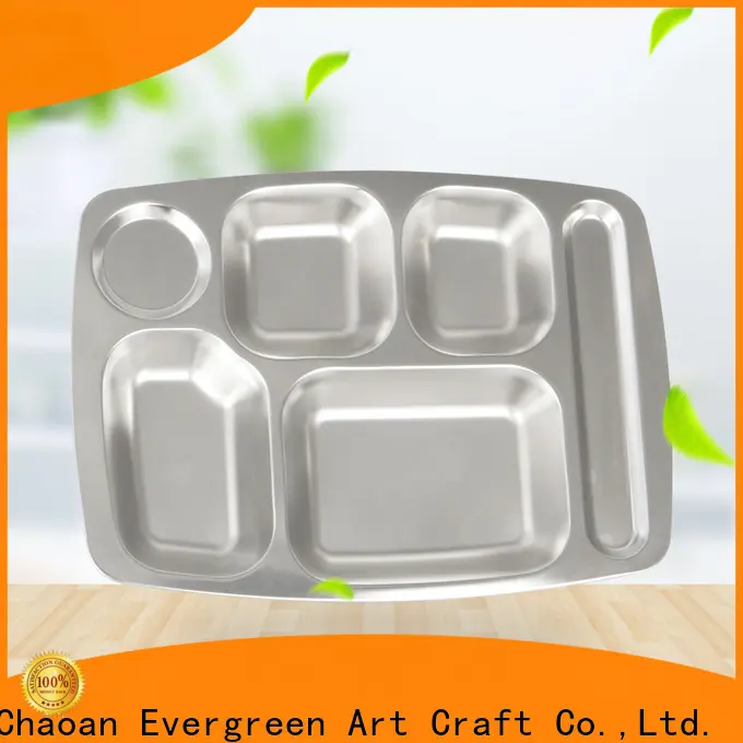 Custom stainless steel lunch plates Suppliers for cooking 1