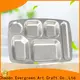 Custom stainless steel lunch plates Suppliers for cooking 1