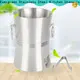 Evergreen brushed stainless steel ice bucket manufacturers for cooking 1