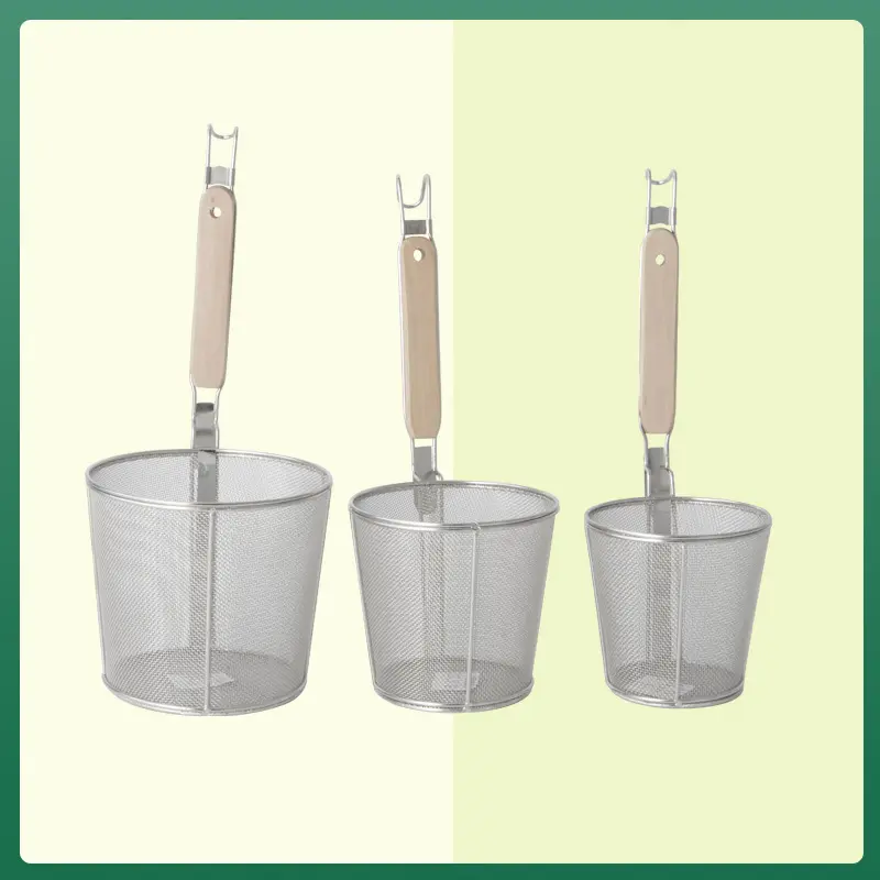 Evergreen stainless mesh colander Suppliers for kitchen 3