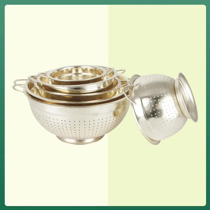 Evergreen Custom stainless steel food basket bowl factory for kitchen 2