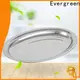 Evergreen stainless steel food plates Supply for kitchen 1