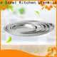 Evergreen stainless steel eating plates company for cooking 1