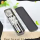 Latest stainless steel dinnerware set Supply for cooking 1