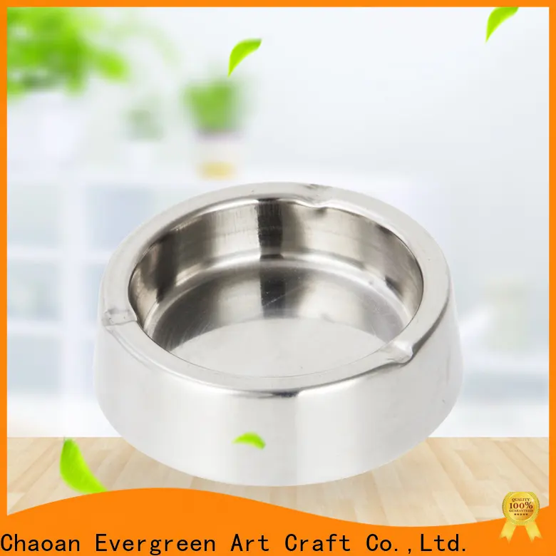Evergreen stainless steel cigarette ashtray company for cooking 1