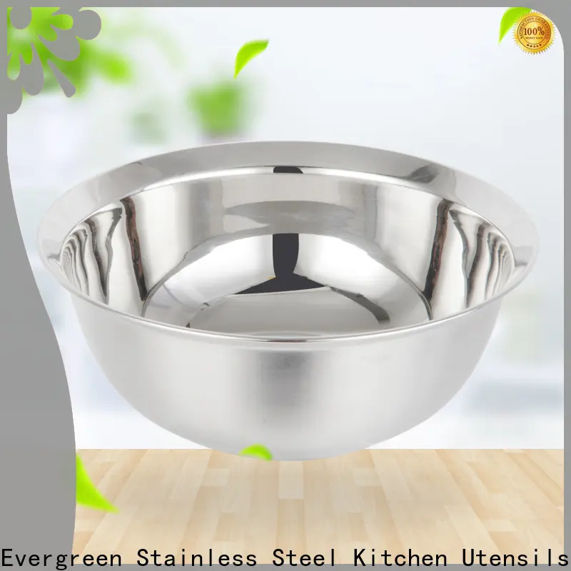 Evergreen stainless steel dish set Supply for cooking 1