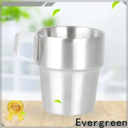 Evergreen Wholesale stainless coffee cups Supply for kitchen 1