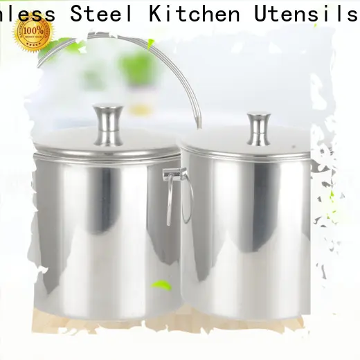 Evergreen stainless steel ice buckets wholesale manufacturers for cooking 1
