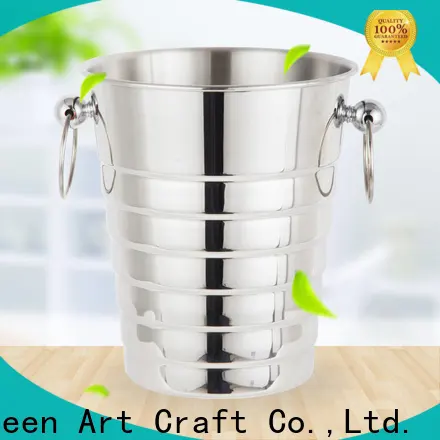 High-quality personalized stainless steel ice bucket Supply for kitchen 1