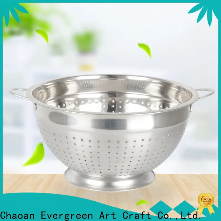 Evergreen stainless steel food baskets Supply for kitchen 1