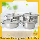 Evergreen stainless pots and pans set manufacturers for kitchen 1