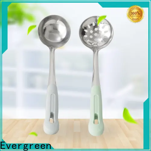 Evergreen Custom stainless steel serving utensils wholesale Suppliers for kitchen 1