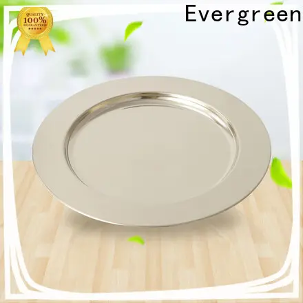 Evergreen stainless steel camping plates for business for cooking 1