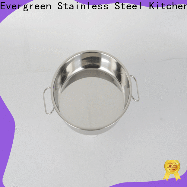 Evergreen Latest wholesale stainless steel dinner plates company for kitchen 1