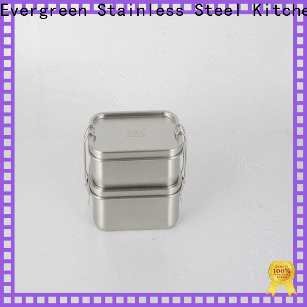 Evergreen insulated bento box stainless steel factory for kitchen 1