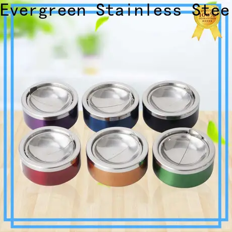 Evergreen stainless steel ashtrays company for cooking 1