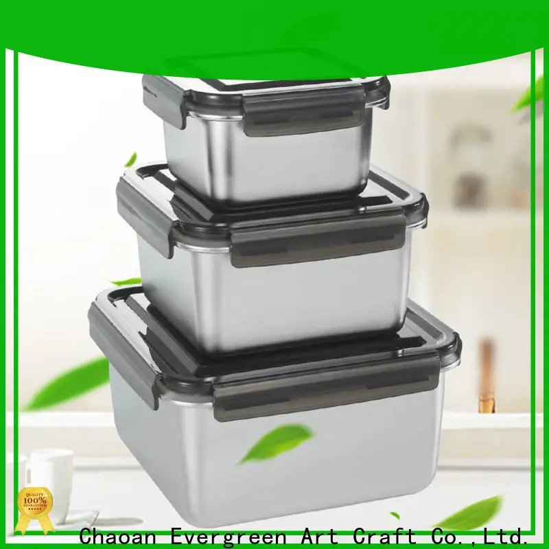Custom stainless lunch box containers for business for kitchen 1