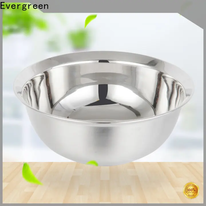 Evergreen stainless steel dishware manufacturers for kitchen 1