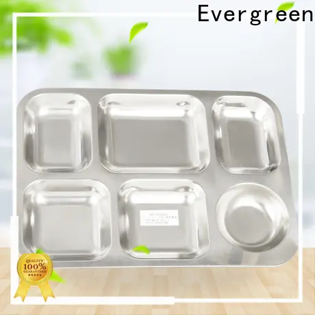 Evergreen Wholesale stainless steel plates wholesale for business for kitchen 1