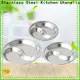 Evergreen Custom stainless steel dining plates for business for cooking 1