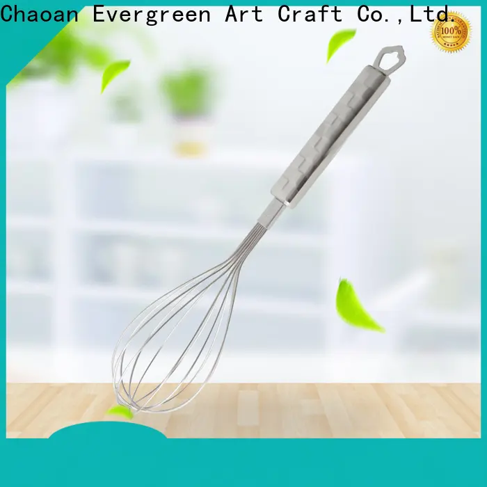 Evergreen Wholesale hand held egg beater stainless steel for business for cooking 1