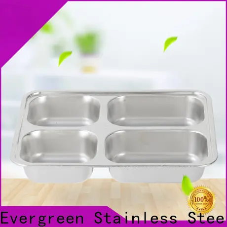 High-quality stainless steel camping plates factory for cooking 1