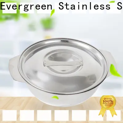 Evergreen best quality stainless steel stock pot for business for kitchen 1