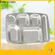 Evergreen Top stainless steel eating plates company for cooking 1