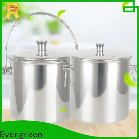 High-quality engraved ice bucket stainless steel manufacturers for cooking 1