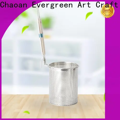 Evergreen stainless mesh colander manufacturers for cooking 1