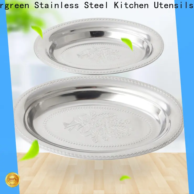 Evergreen Best stainless steel dish set Supply for kitchen 1