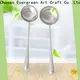 Evergreen Custom stainless steel spoon price company for kitchen 1