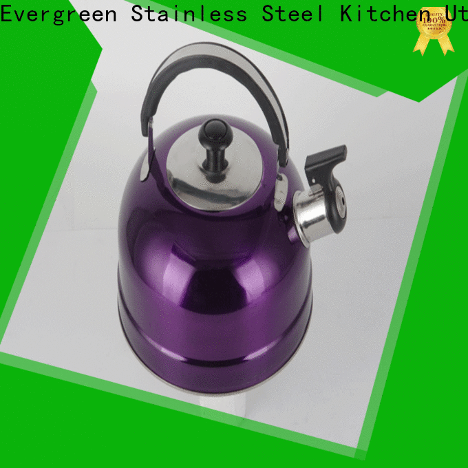Evergreen full stainless steel kettle for business for storage 1