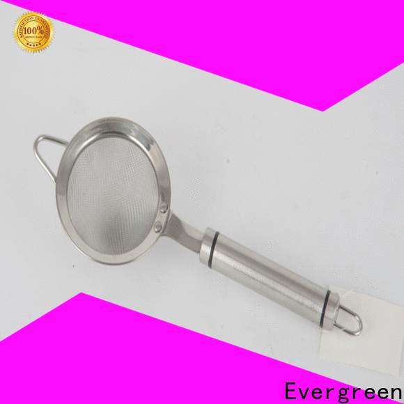 Evergreen stainless steel perforated colander company for cooking 1