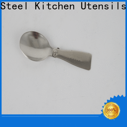 Custom stainless steel spoons wholesale Suppliers for cooking 1