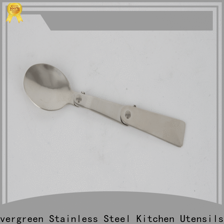 Evergreen stainless serving spoons factory for kitchen 1